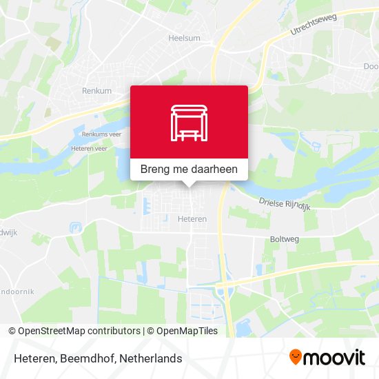 Heteren, Beemdhof kaart