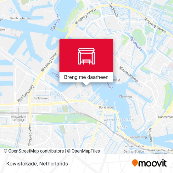 Koivistokade kaart