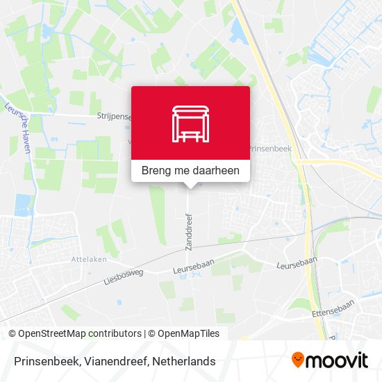 Prinsenbeek, Vianendreef kaart