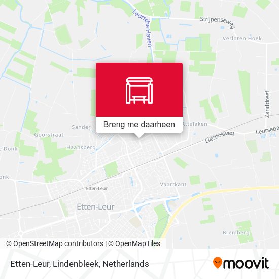 Etten-Leur, Lindenbleek kaart