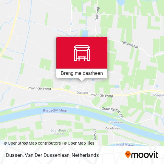 Dussen, Van Der Dussenlaan kaart