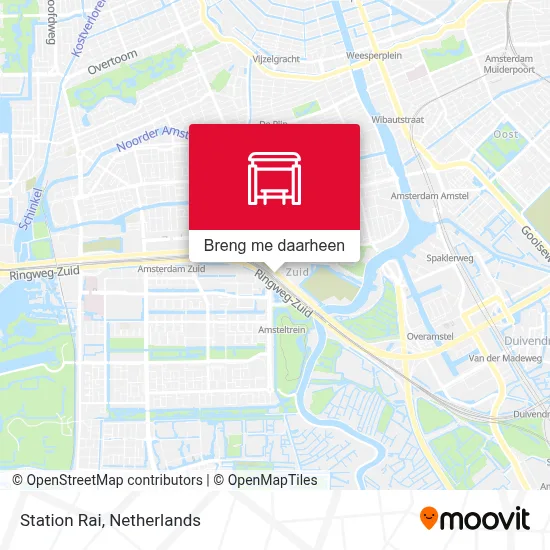 Station Rai kaart
