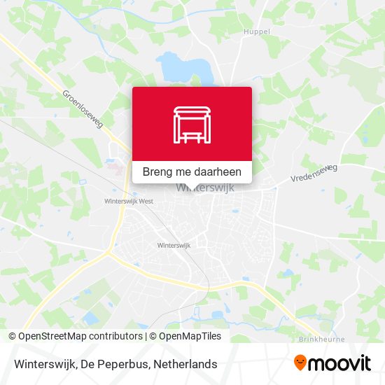 Winterswijk, De Peperbus kaart