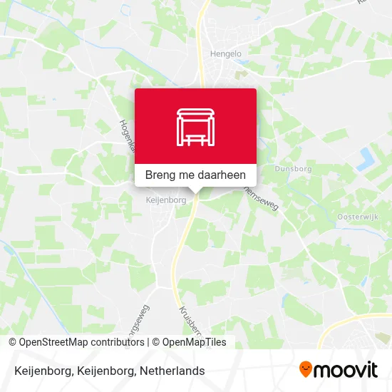 Keijenborg, Keijenborg kaart