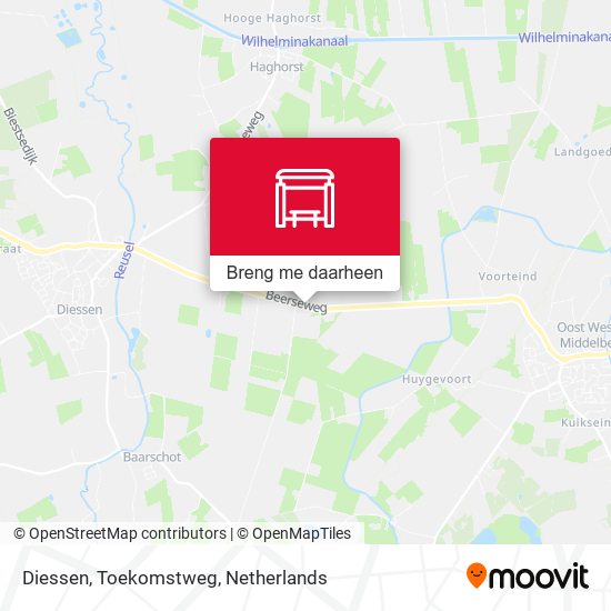 Diessen, Toekomstweg kaart