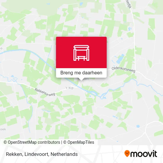Rekken, Lindevoort kaart