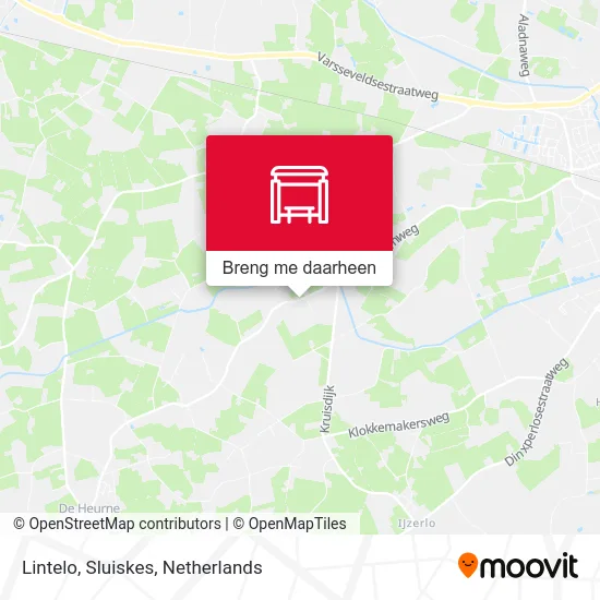 Lintelo, Sluiskes kaart