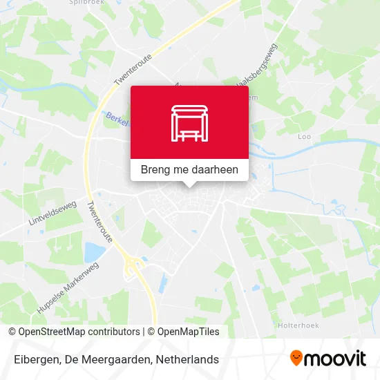 Eibergen, De Meergaarden kaart