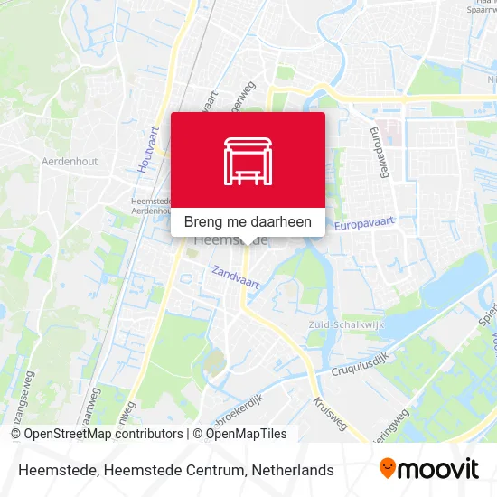 Heemstede, Heemstede Centrum kaart
