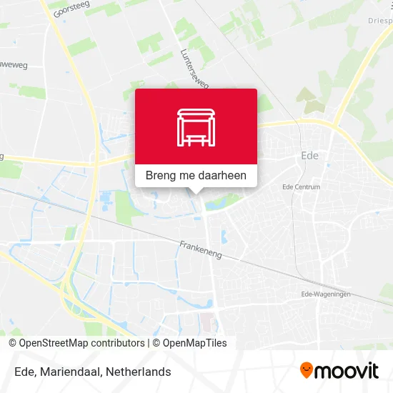 Ede, Mariendaal kaart