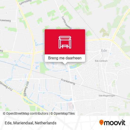 Ede, Mariendaal kaart