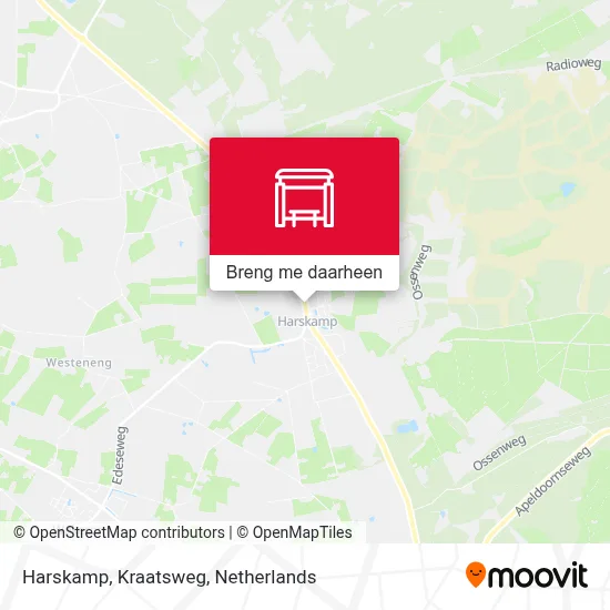 Harskamp, Kraatsweg kaart