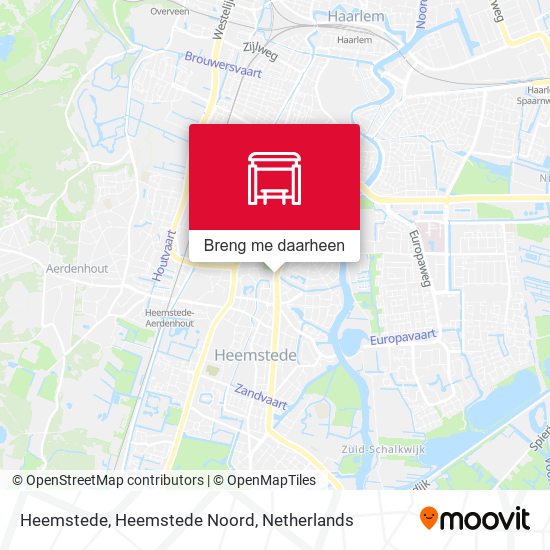 Heemstede, Heemstede Noord kaart