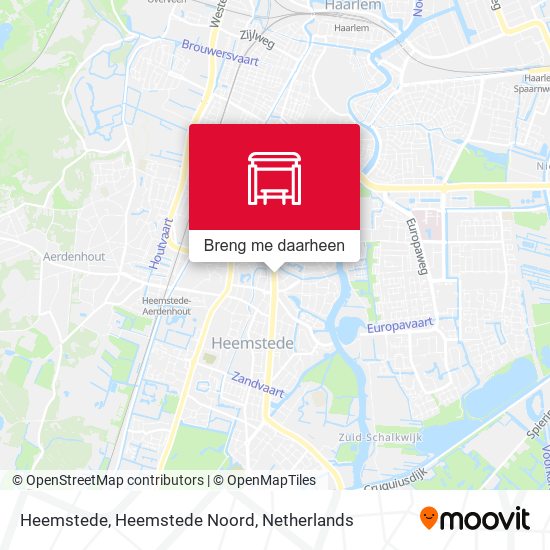 Heemstede, Heemstede Noord kaart