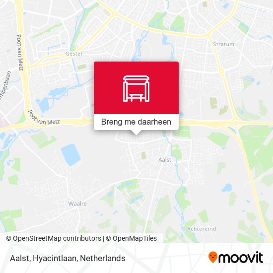 Aalst, Hyacintlaan kaart