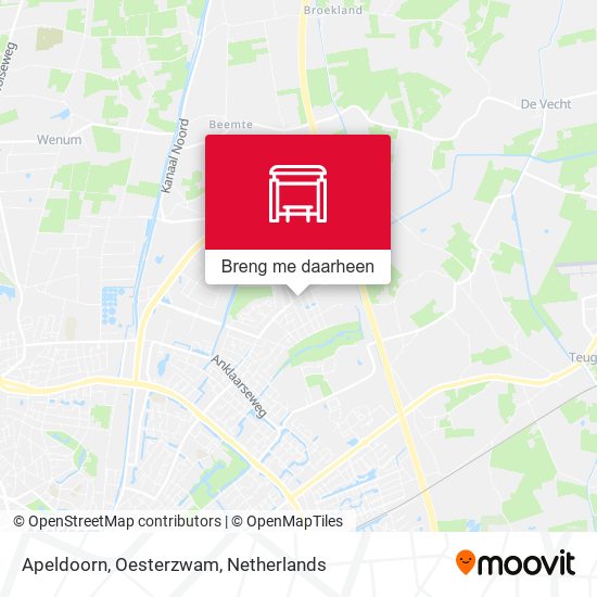 Apeldoorn, Oesterzwam kaart