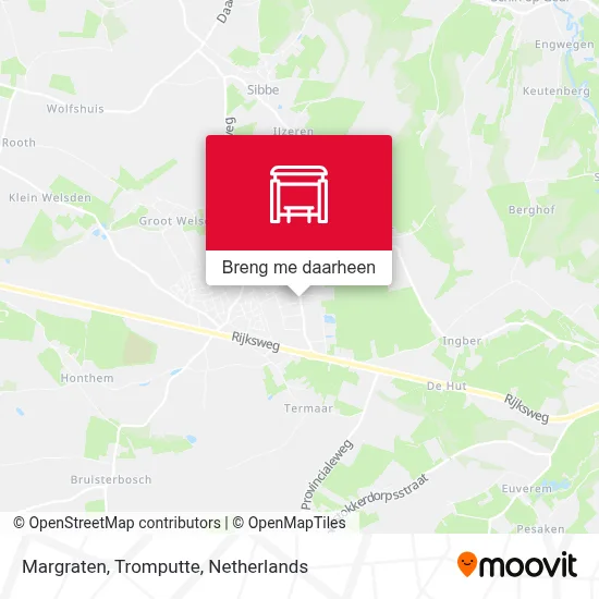 Margraten, Tromputte kaart