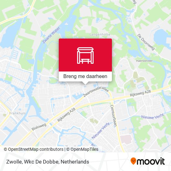 Zwolle, Wkc De Dobbe kaart