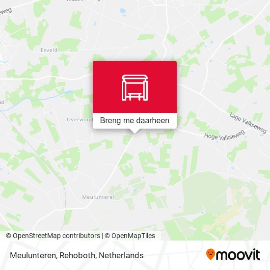 Meulunteren, Rehoboth kaart
