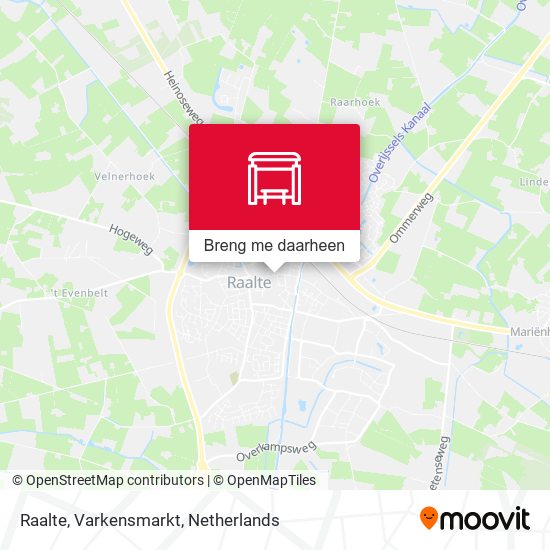 Raalte, Varkensmarkt kaart