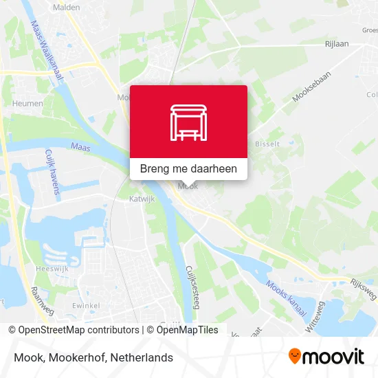 Mook, Mookerhof kaart