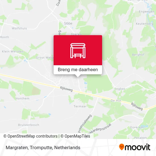 Margraten, Tromputte kaart