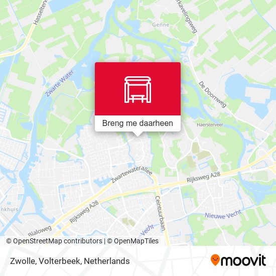 Zwolle, Volterbeek kaart