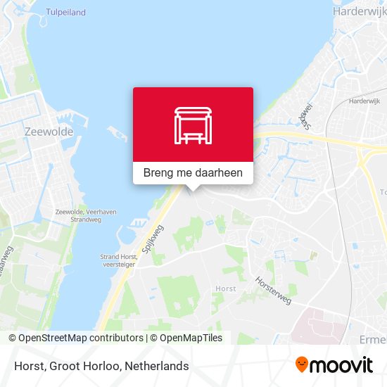 Horst, Groot Horloo kaart