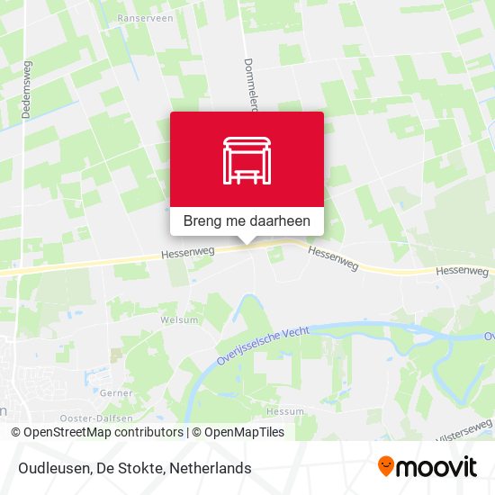 Oudleusen, De Stokte kaart