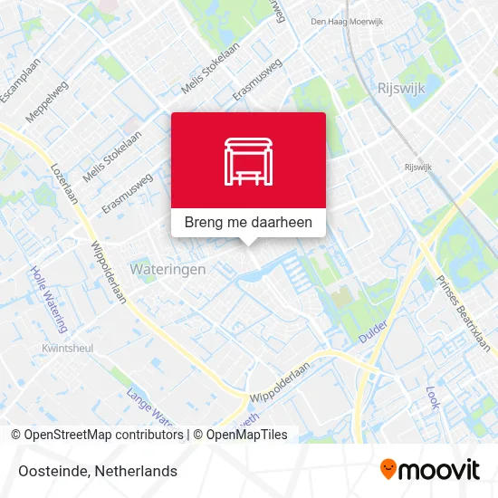 Oosteinde kaart