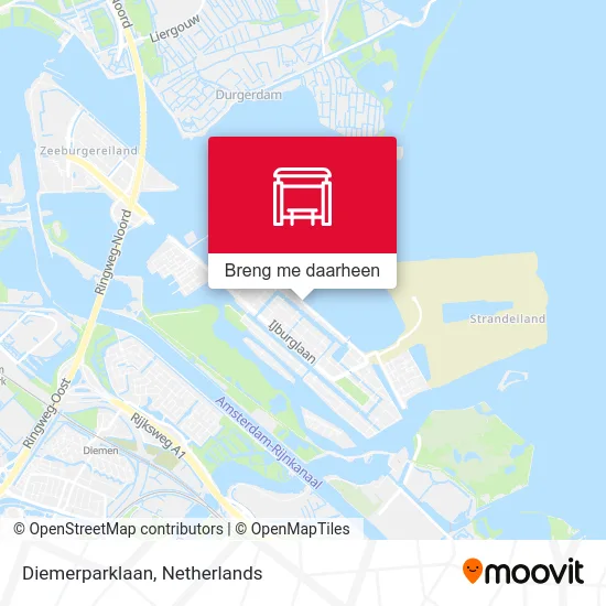 Diemerparklaan kaart