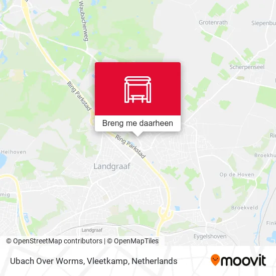 Ubach Over Worms, Vleetkamp kaart