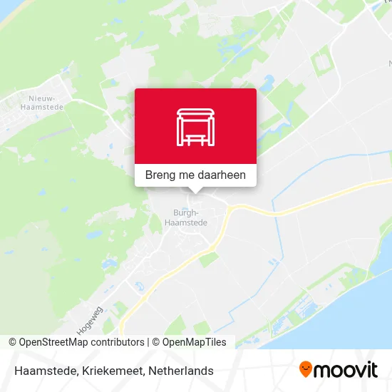 Haamstede, Kriekemeet kaart