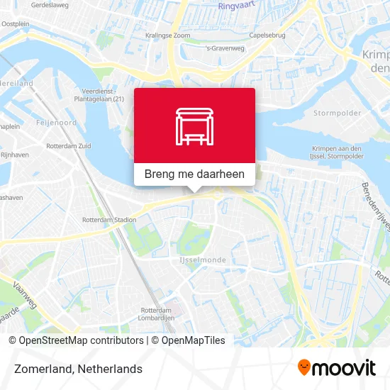Zomerland kaart