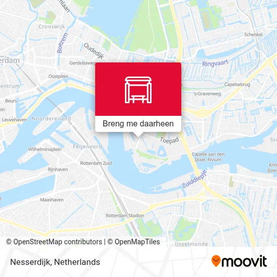 Nesserdijk kaart