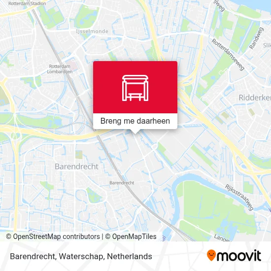 Barendrecht, Waterschap kaart