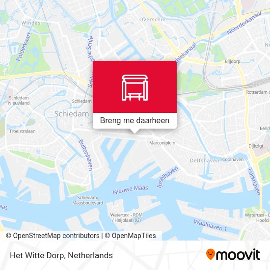 Het Witte Dorp kaart