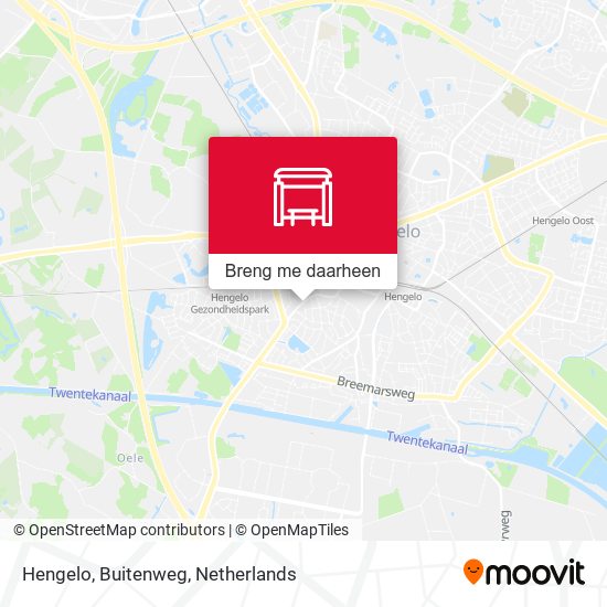 Hengelo, Buitenweg kaart