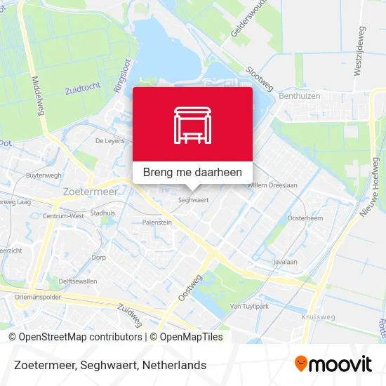 Zoetermeer, Seghwaert kaart