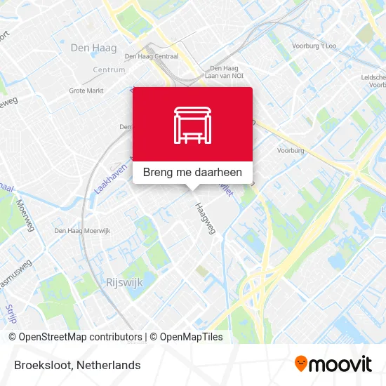 Broeksloot kaart