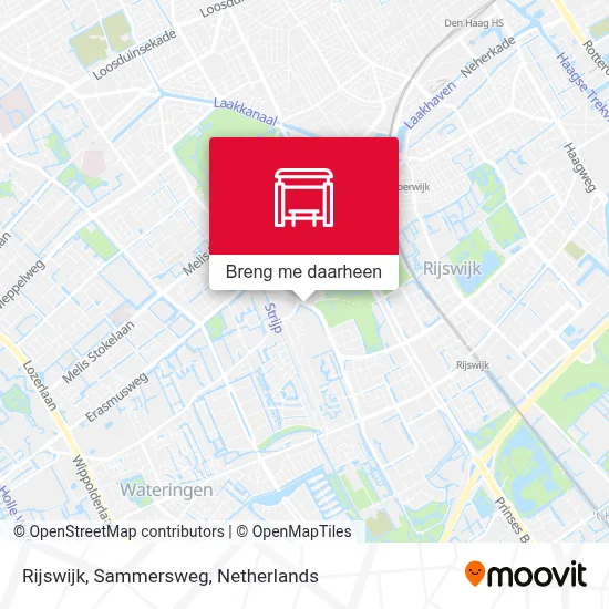 Rijswijk, Sammersweg kaart