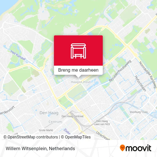 Willem Witsenplein kaart