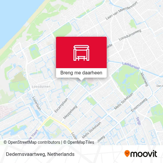 Dedemsvaartweg kaart