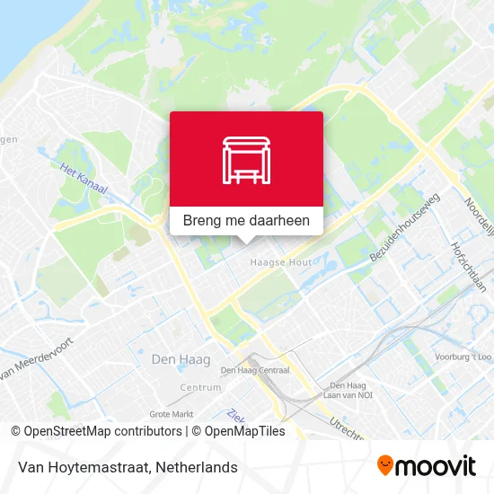 Van Hoytemastraat kaart