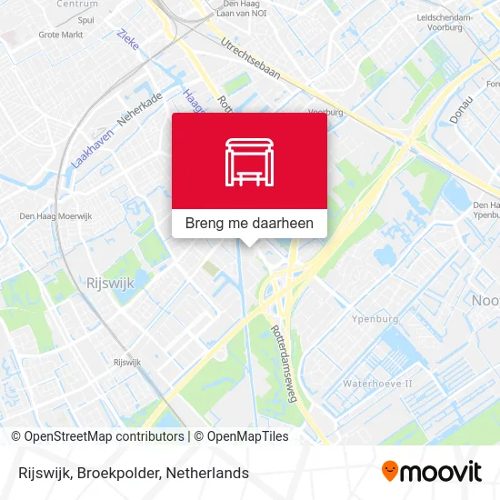 Rijswijk, Broekpolder kaart