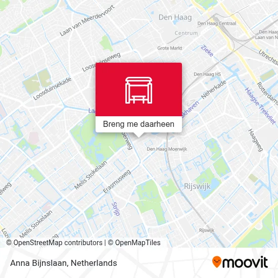 Anna Bijnslaan kaart