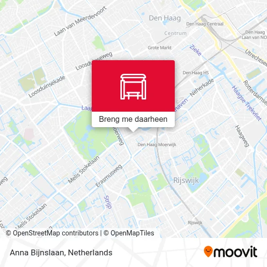 Anna Bijnslaan kaart
