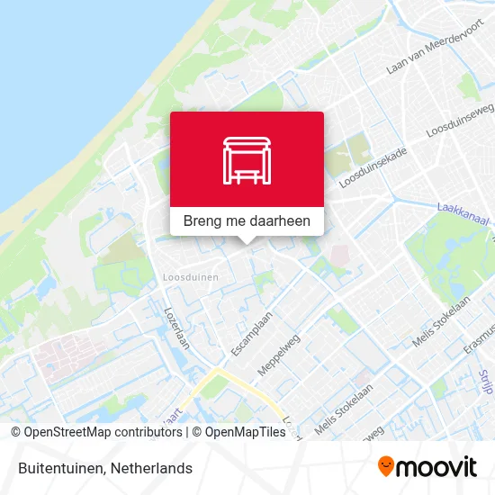 Buitentuinen kaart