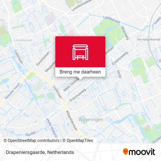 Drapeniersgaarde kaart