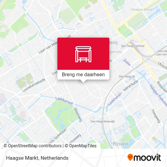 Haagse Markt kaart